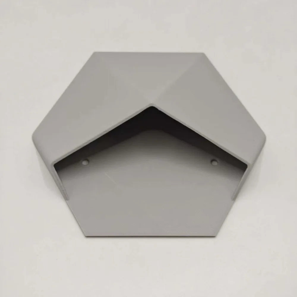 Modern Style Geometric Hexagonal Flower Pot Wall-Mounted Decorative Wall Hanging Planter 3D Printed Plant Containers Office